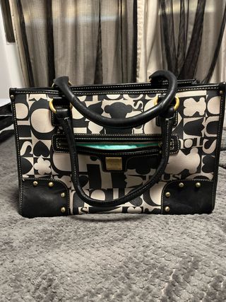 Bolso Tous Negro Blanco Logos