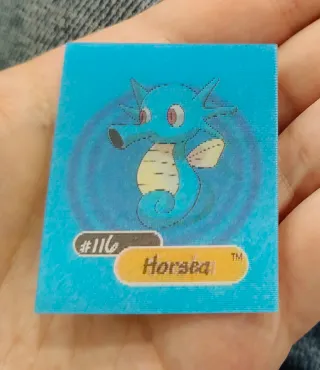 Carte Pokemon Horsea Seadra Lenticolare3D Yoga2000