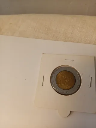 Moneta 500 Lire 1989 san Marino