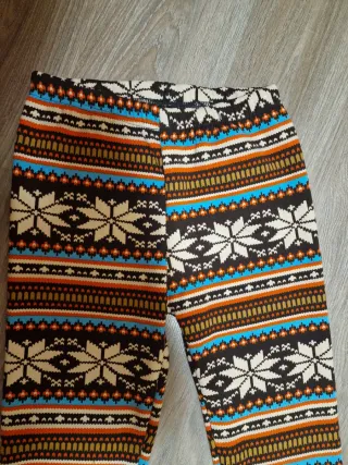 Leggings calentitos estampado nórdico