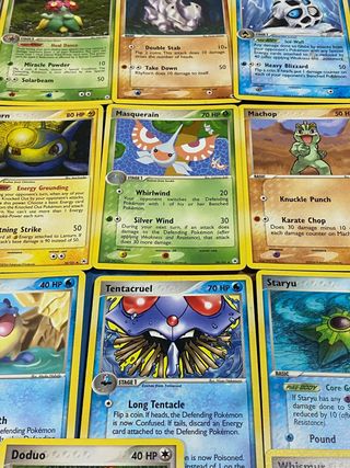 15 cartas pokémon HIDDEN LEGENDS inglés 2004
