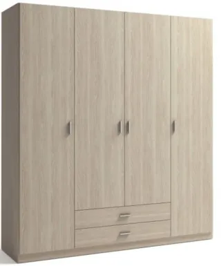 Armario modular madera color beige/marrón