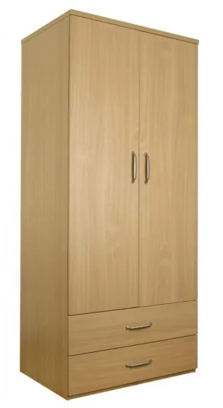 Armario modular madera color beige/marrón