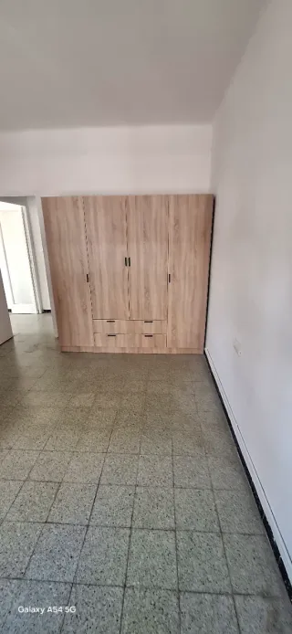 Armario modular madera color beige/marrón