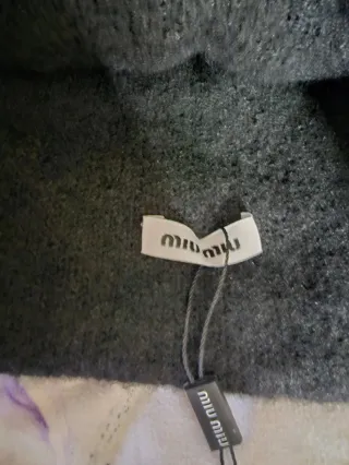 Miu Miu Berretto Lana Nero