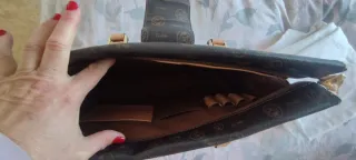 Bolso Maletín El Potro Marrón y Beige