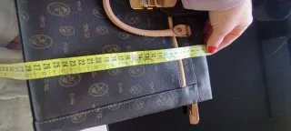 Bolso Maletín El Potro Marrón y Beige