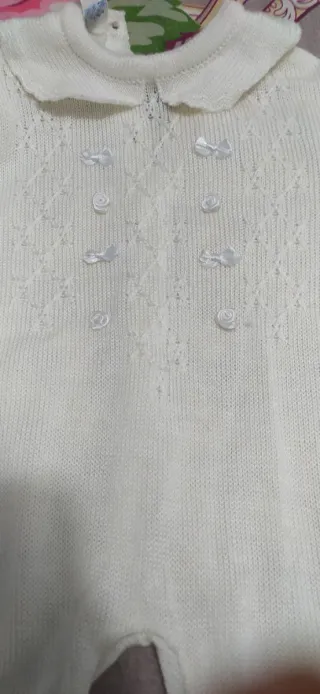 Pelele de punto bebé de mercería