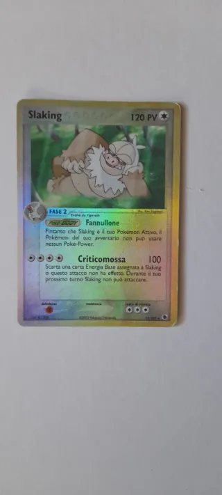 Carta Pokémon Slaking 120 PV FASE 2