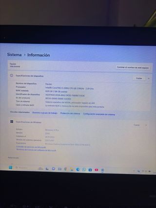 Portátil Lenovo Negro