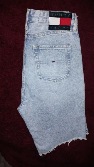 Bermuda Tommy Hilfiger Mujer Azul