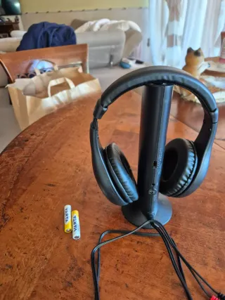 Cuffie senza filo nere