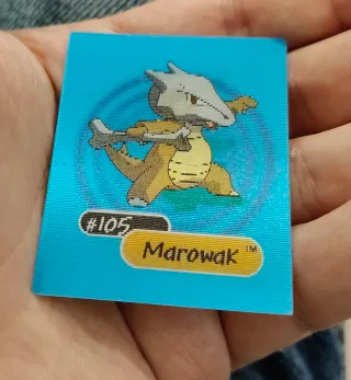 Carte Pokemon Cubone Marowak Lenticolare 3D