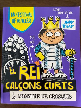 Lote de 3 libros de El rey pantaloncetes