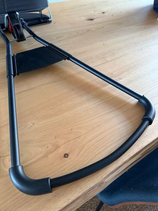 Hamaca Babybjorn gris como nueva