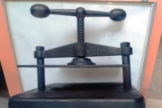 Prensa Antigua Hierro imprenta