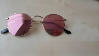 Gafas de sol Ray-Ban mujer doradas rosas