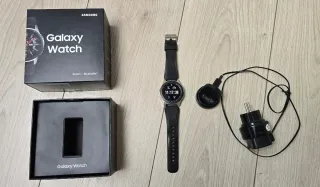 Samsung Galaxy Watch 46mm Plata | Cuidado + Caja