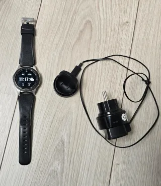 Samsung Galaxy Watch 46mm Plata | Cuidado + Caja