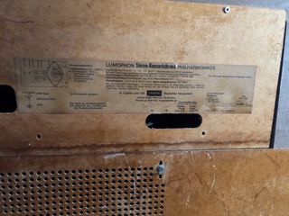 Mueble Radio Tocadiscos Vintage Madera