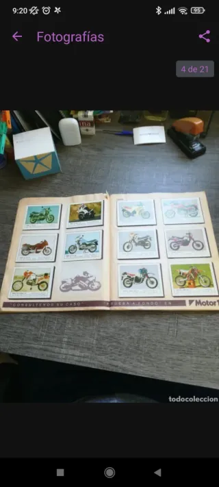 Album Motos 1987 Coleccion Cromos Motor 16 Complet