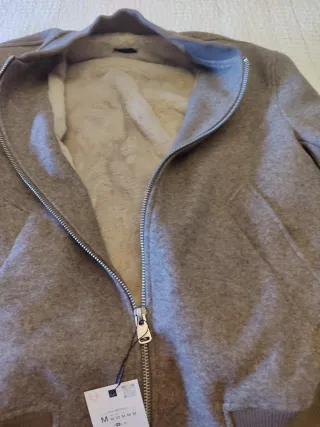 Dos cazadoras hombre forro pelo suave Talla M