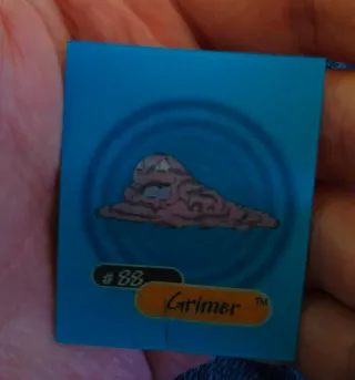 Carte Pokemon Grimer Muk Lenticolare 3D Yoga 2000