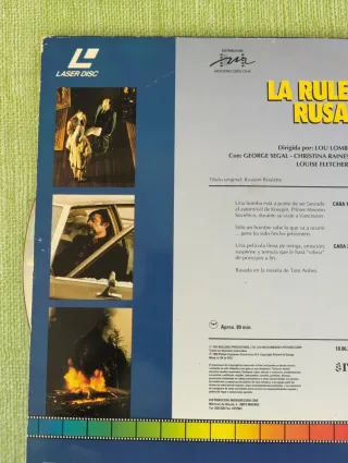 Laser Disc La Ruleta Rusa Philips