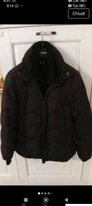 Giacca donna Vera Piuma nera