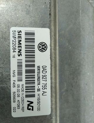 Volkswagen 426847 centralita 0ad927755aj touareg