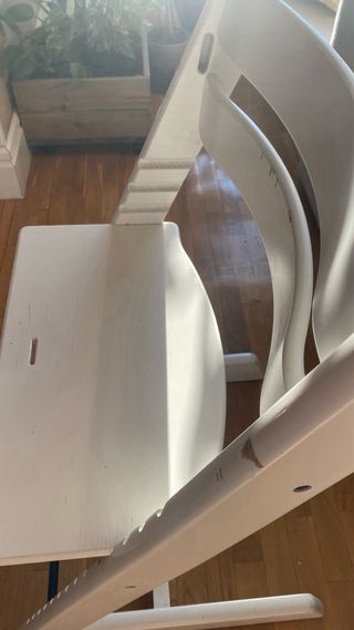 Silla infantil Stokke blanca