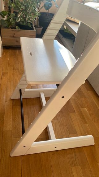 Silla infantil Stokke blanca