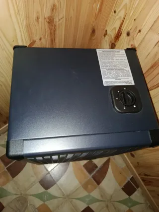 Estufa de gas llama azul