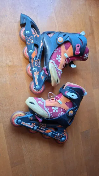 Patines en línea niña Decathlon flores