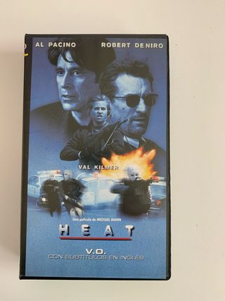 Heat. Al Pacino. VHS