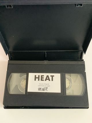 Heat. Al Pacino. VHS