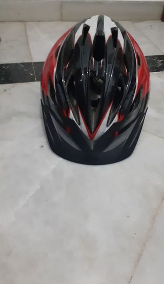 Casco Ciclismo Crossice Unissec Negro/Rojo