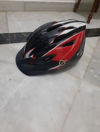 Casco Ciclismo Crossice Unissec Negro/Rojo