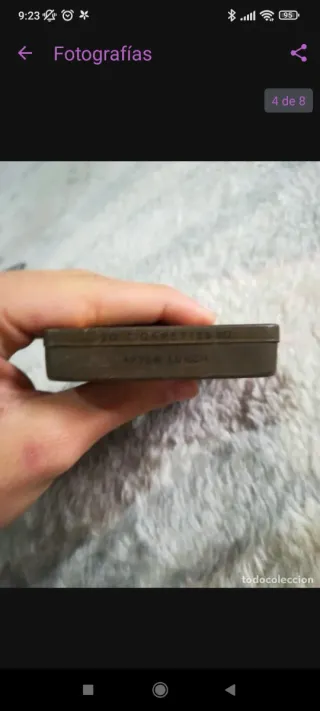 Caja de cigarros Murattis After Lunch