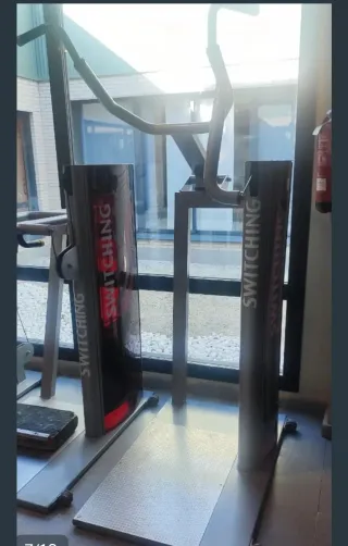 Máquina de gimnasio Switching. Jalón vertical