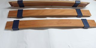 Sei doghe legno per ricambio reti da letto singole