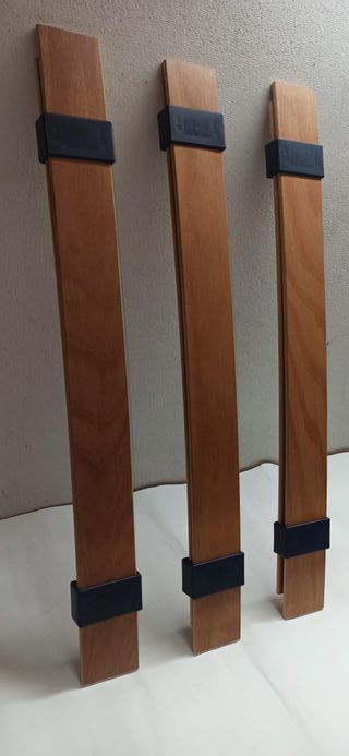 Sei doghe legno per ricambio reti da letto singole