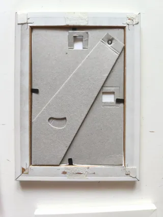 Pack 4 Marcos Blancos con Postales