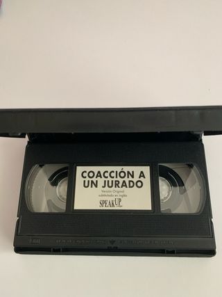 Coacción a un jurado VHS