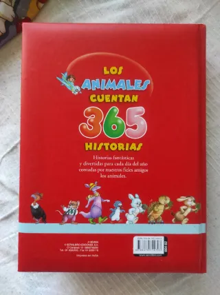 Animales Cuentan 365 Historias, Los. Libro infanti