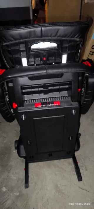 Silla coche Isofix negra