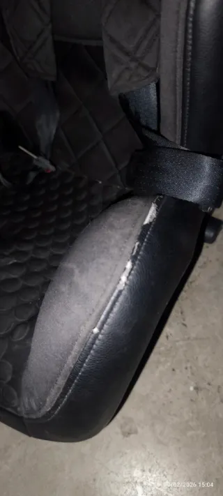 Silla coche Isofix negra