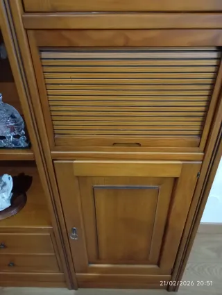 Mueble de salón de madera