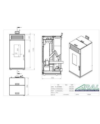 Caldera de Pellets Hidro 16  Nueva MAD2003