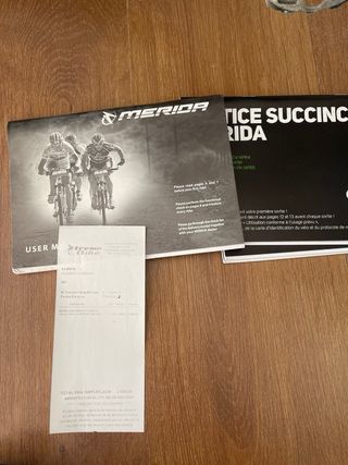 Bicicleta Merida Carbono